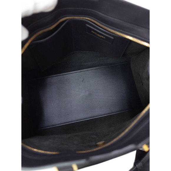 Saint Laurent Paris Petit Cabas 2way Bag Black - Picture 3 of 9